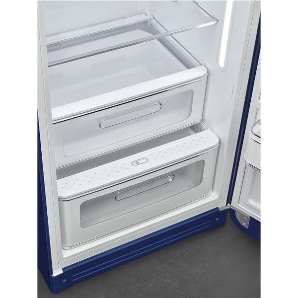 Refrigerador Smeg 1 Porta Union Jack, Anni 50, 270L, Dobradiça à
