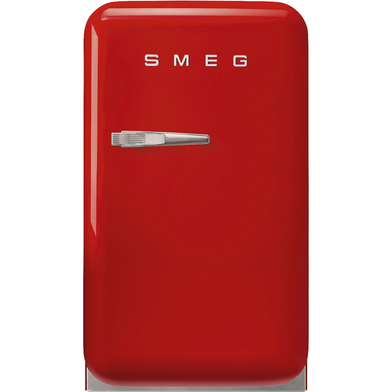Refrigerador Smeg 1 Porta Vermelho Anni 50 Dobradiças á Direita