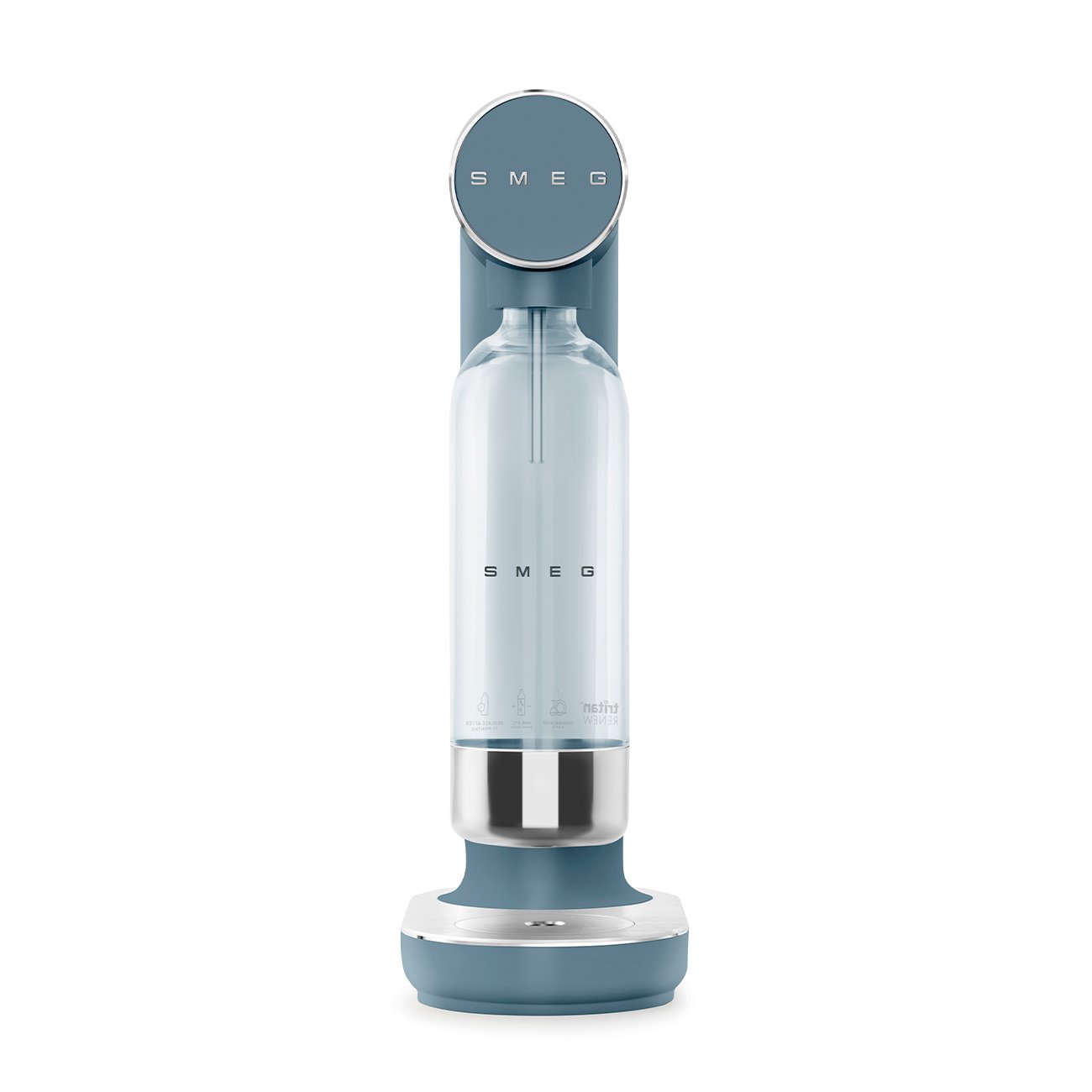 さ*す様 新品未開封SMEG ソーダメーカー マットストームブルー SKC01S Soda Maker Smeg, Máquina de Gaseificação, Storm Blue, 1L