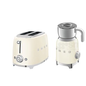 Conjunto Eletroportáteis Smeg, Creme, 220v