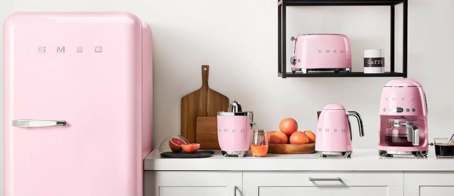 Coleção Anni 50: a linha da Smeg que transforma a cozinha em galeria de arte
