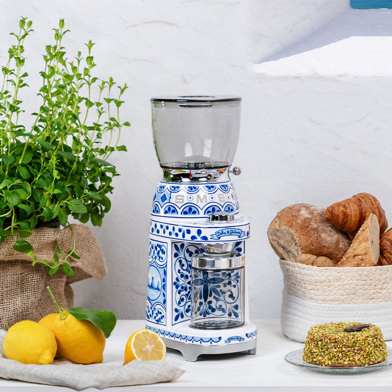 Moedor de Café Dolce & Gabbana Blu Mediterraneo 220V