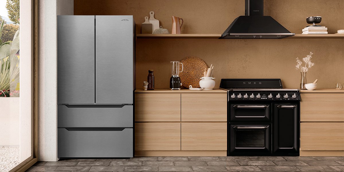 Refrigerador Smeg 2 Portas Inox, Linha Universal, 636L, 127V