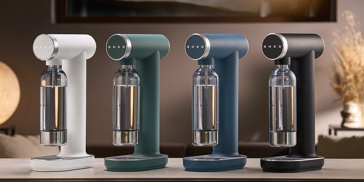 新品未開封SMEG ソーダメーカー マットストームブルー SKC01SBM Soda Maker Smeg, Máquina de Gaseificação, Storm Blue, 1L